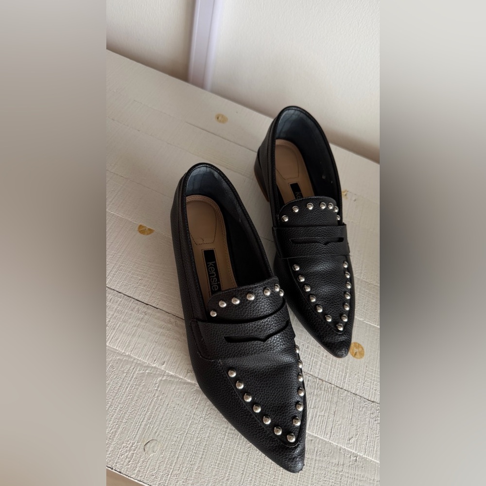 Studded loafers